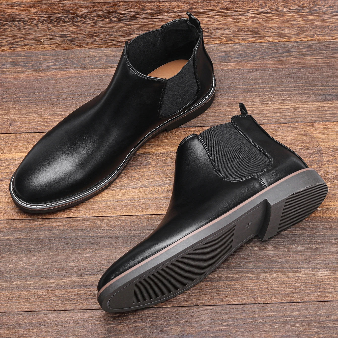 Ankle Boots Brand 2026 Casual Comfortable Retro Fashion Chelsea Boots
