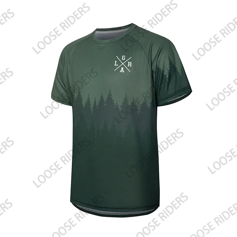 2025 Loose Rider Mtb Shirt Motocross Jersey Enduro Mountain Bike Jersey Riding Downhill Racing Maillot Ciclismo Bicycle Clothing