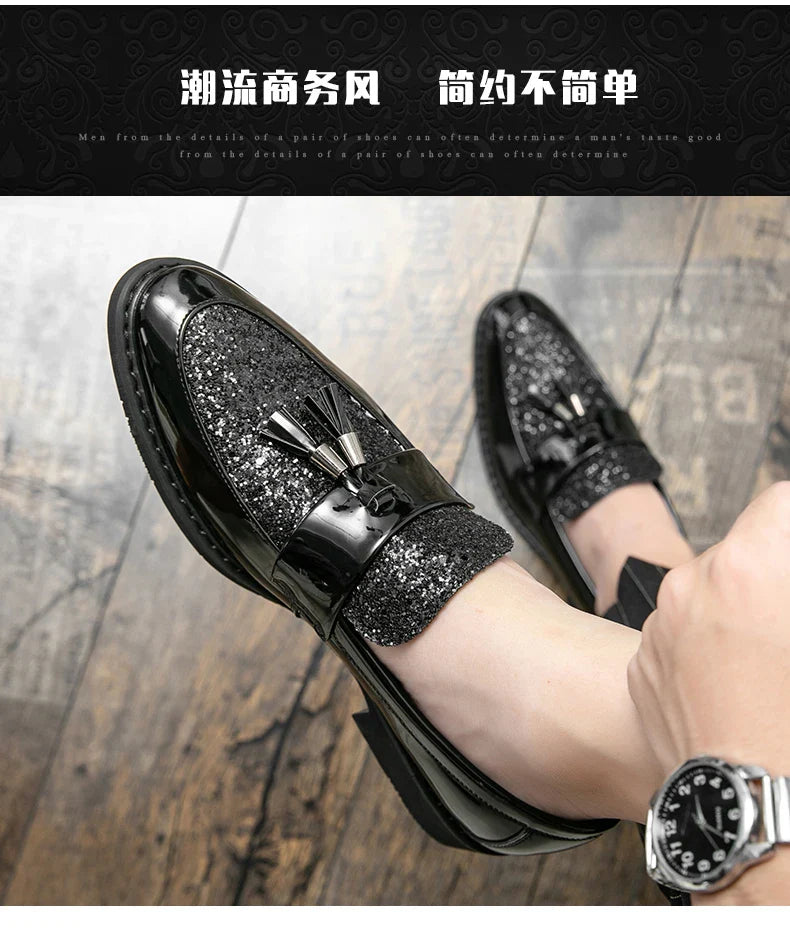 Classic men dress shoes lace up shoes for men plus size point toe business casual comfortable men formal shoes for weddin