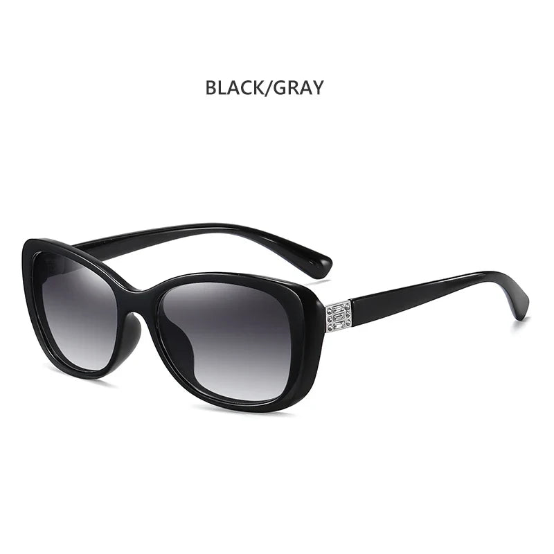 Young Style Women's Sunglasses Gradient Polarized Driving Glasses Luxury Design Ladies Elegant Lunette De Soleil Femme