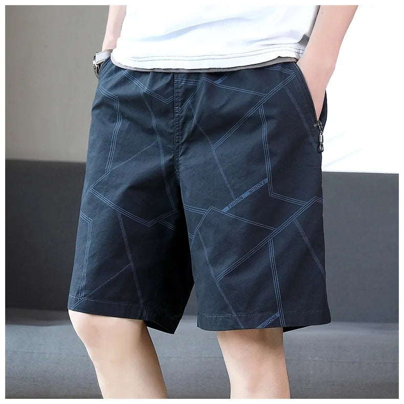 Summer Men's Shorts Baggy Casual Sports Jogger Shorts Big Size 6XL Man Beach Print Shorts Swimsuit Quick Dry  Board Shorts