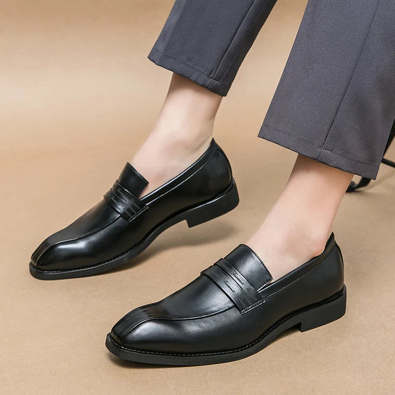 Mens Formal Business Oxford Shoes European Style Classic Comfortable Dress Shoes for Men