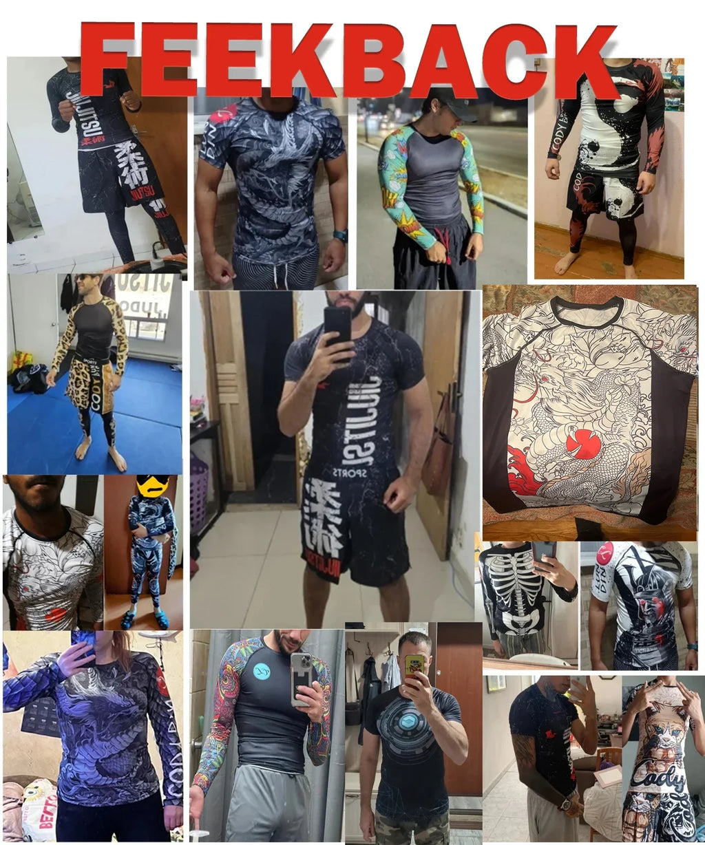 Customized Logo Cody Lundin Men Compression Sportswear Polyester Sunscreen T Shirt For Swimming Surf Jiu Jitsu BJJ Rashguard