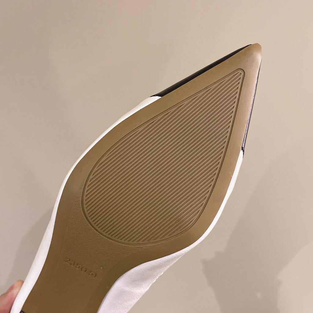 Summer New Pointed Toe Stiletto Sandals High Heel Women's Shoes Banquet Party Women's Shoes Fashion Wedding Shoes 6.5-9cm Pumps