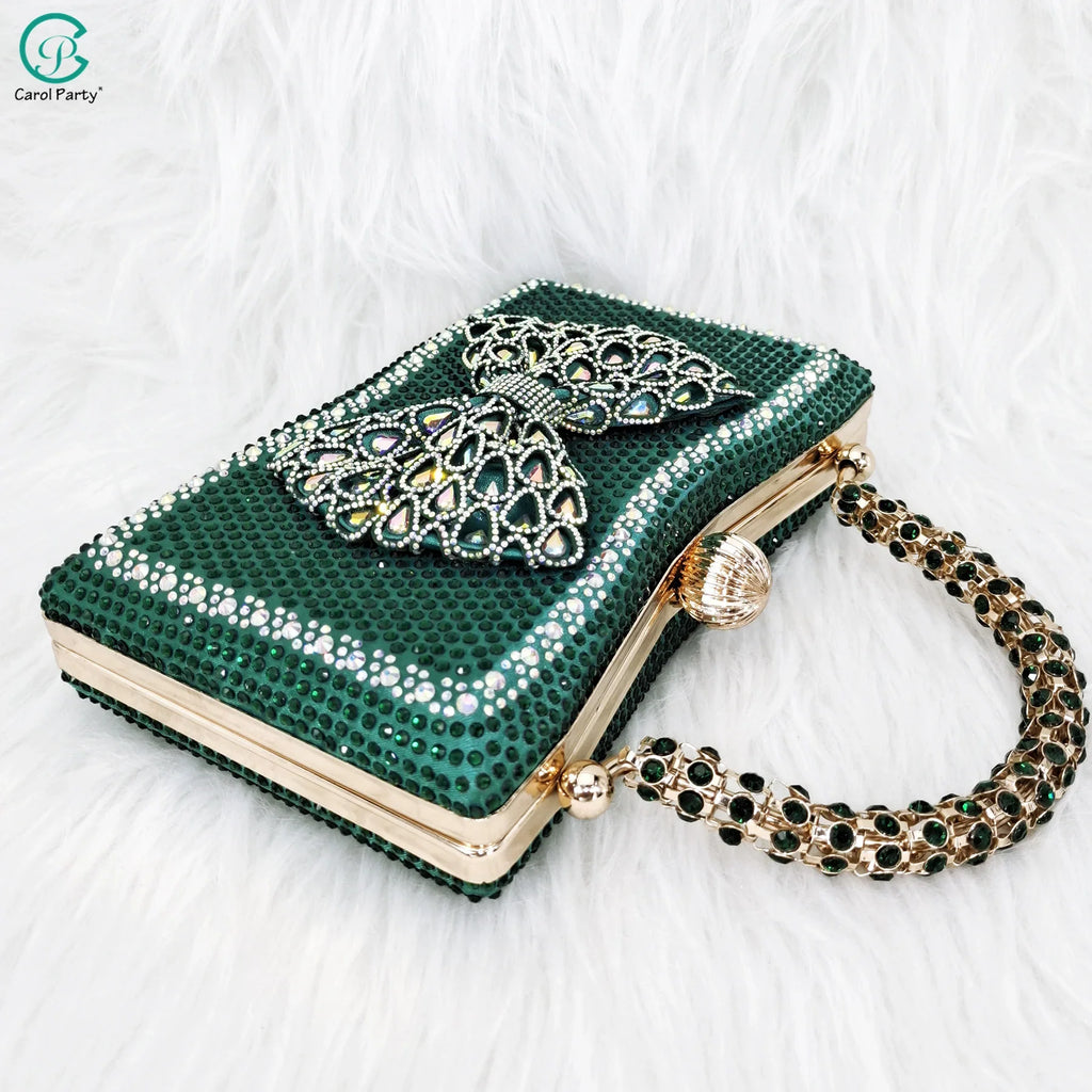 princess style  Young Girl Rhinestone-encrusted Bag & Comfortable  High Heels