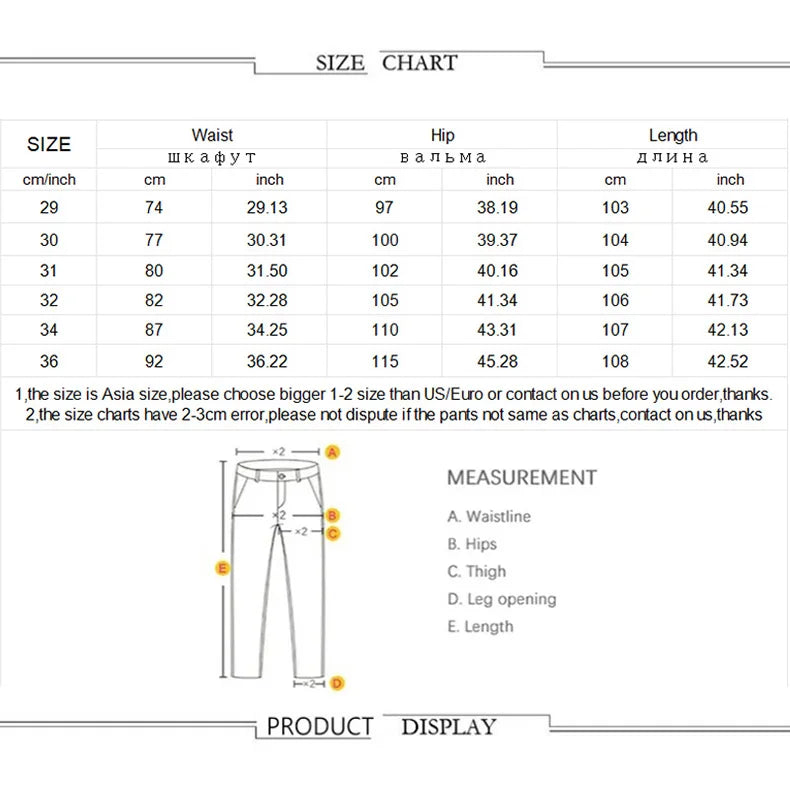 Men's Street Style Elastic Waist Denim Cargo Pants Solid Color Washed Slim Fit Casual Jeans with Multiple Pockets for Daily Wear