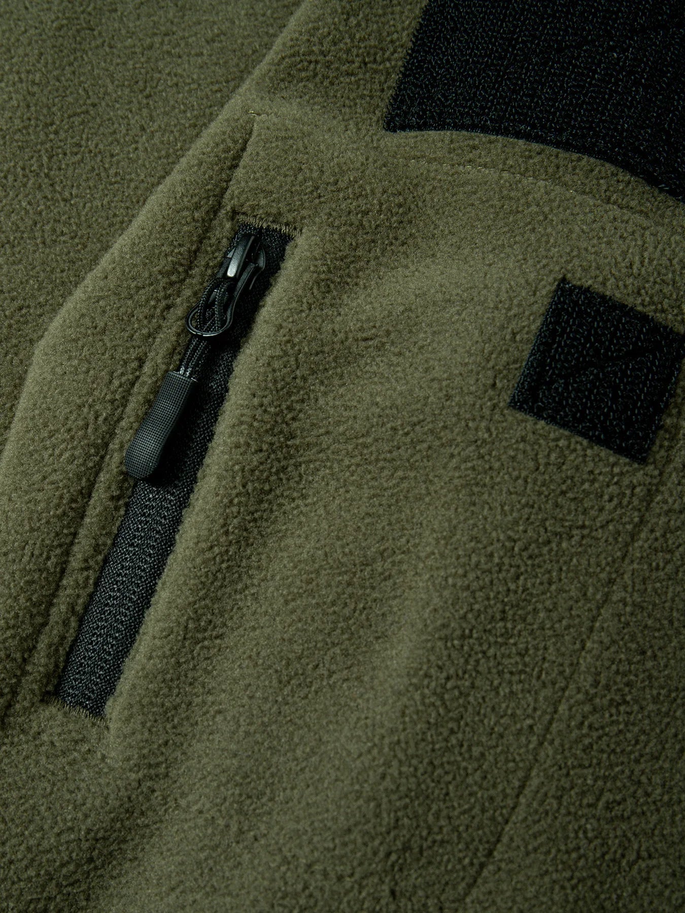 Men's Hiking Tactical Fleece Full Zip Hooded Jacket Multi-Zipper Pockets Design Autumn Winter Warm Outdoor Sports Coat for Men