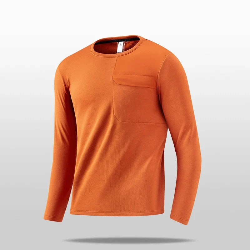 SBWL 2026 Warm Fitness Jacket High-Quality Outdoor Sports Top with Stand-Up Collar for Autumn/Winter Running Long-sleeved Tshirt