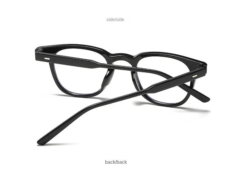 2024 New Fashion Y2K Style Glasses Frame Retro Square Glasses for Women Lady Decorative Eyeglasses Korean Powder Blusher Eyewear