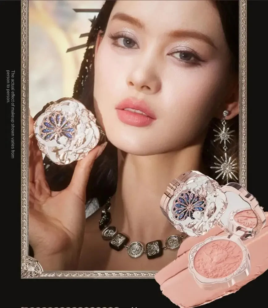 Little Angel Collection Makeup Gift Box Eyeshadow Blush Cream Matte Lipstick Full Kit All