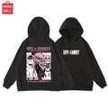 MINISO co-branded SPY×FAMILY Anya Forger print hoodie, loose cartoon, multi-functional, casual and cute girl