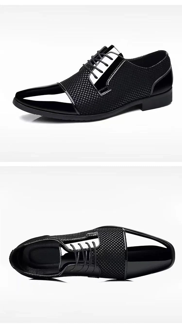 Dress Shoes Man Casual Business Pointed Toe Social Shoe for Men Breathable In Summer Leather Luxury Designer Clothing Low Price