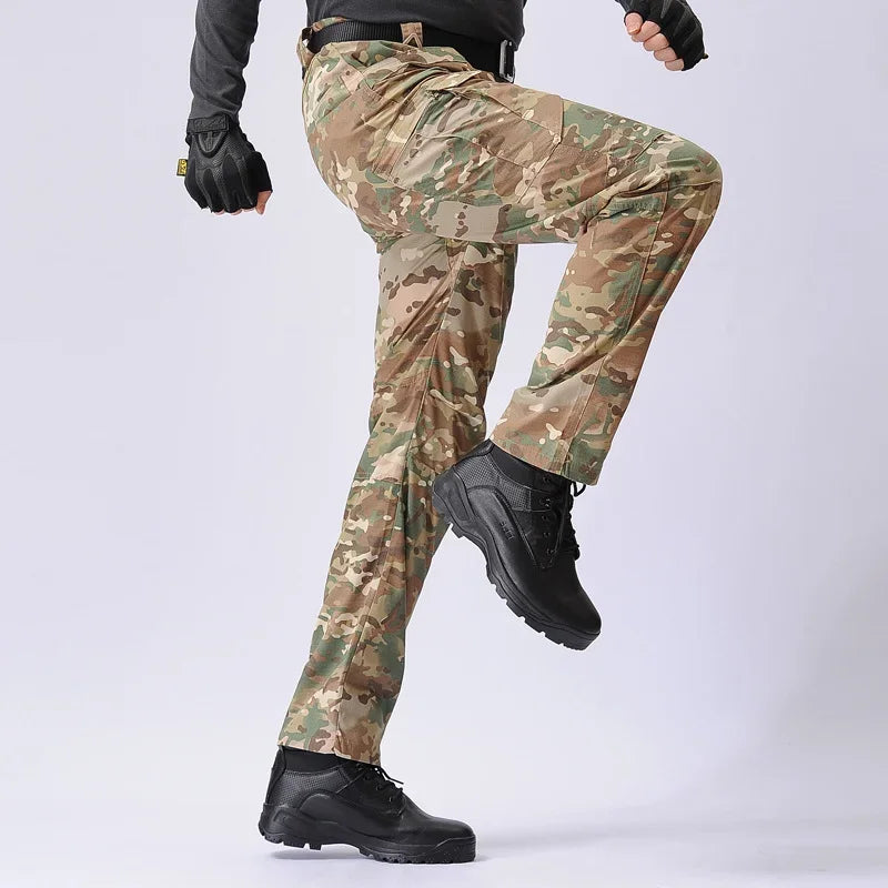 Tactical Uniform Milit Camo Suit Hunting Clothes Combat Shirts Camping Pants Men Workwear Suits Airsoft Paintball Sets