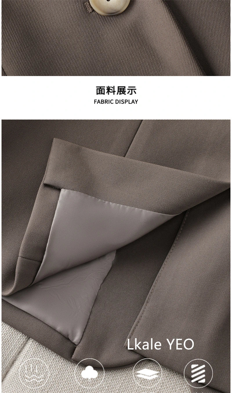 Women's Suit Jacket 2025 Spring Autumn Temperament Cultivate Oneself Ladies Blazer Coat Fashion Trend Versatile Lady Outerwear