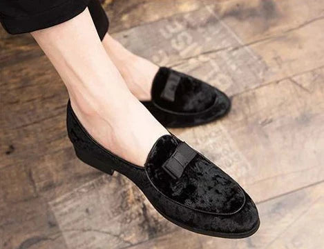 With Tassels Loafers Office Leather Shoes for Men Platform Thick Sole Pointed Toe Man Casual Shoe High Quality Fashion Elegant
