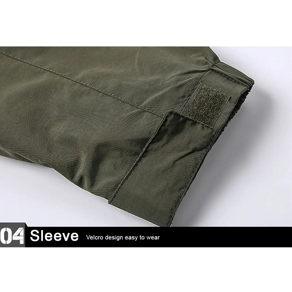 Windbreaker Men Tactical Jacket Waterproof Outdoor Hooded Coat Sports Military Field Climbing Thin Outwear Streetwear Coat