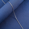 Thin Necklace Cable Chain on the Neck 316L Stainless Steel for Women Men's Silver Color Choker Waterproof Jewelry Accessories
