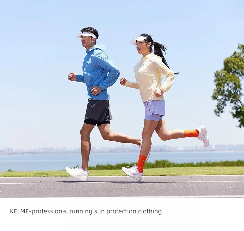 running sunscreen clothing men summer breathable hooded thin jacket UV UPF50 skin coat pair