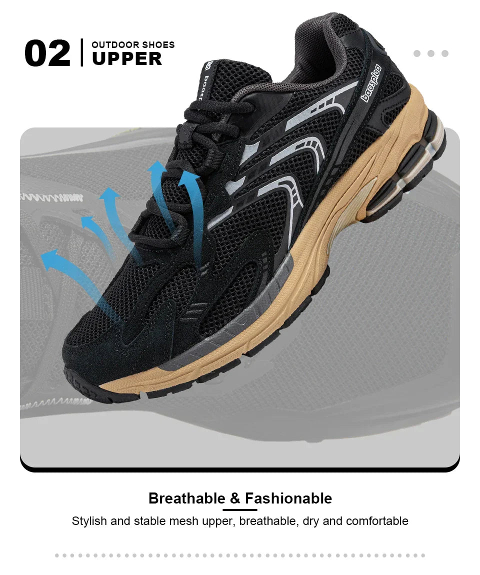 Men Running Shoes Fashion Lightweight Mesh Breathable Sport Shoes Male Casual Non-Slip Walking Shoes Sneakers