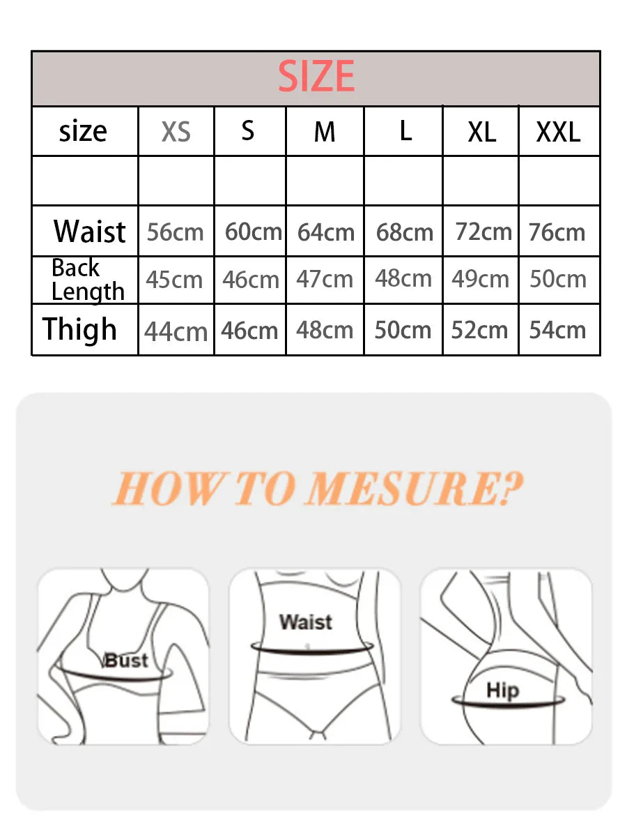 Female Colombian Fajas Straps High Compression Belly Control Whole Body Slimming Shaperwear