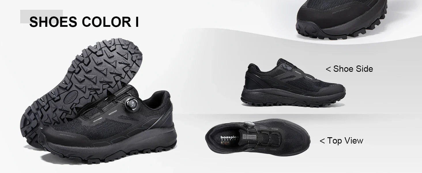 Men Hiking Sneakers Brand High Quality Trekking Climbing Shoes Male Rotating Button Luxury Designer Outdoor Sneakers