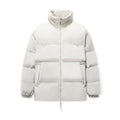Down Jacket Men 2024 Winter New Patchwork Corduroy Texture Coat Thick Loose Top Embroidered Down Jacket