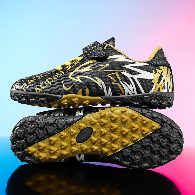 New Men Kids Football Boots Ultralight Professional Boys Match Grass Soccer Shoes Cleats Non-Slip Training Shoes Drop Shipping