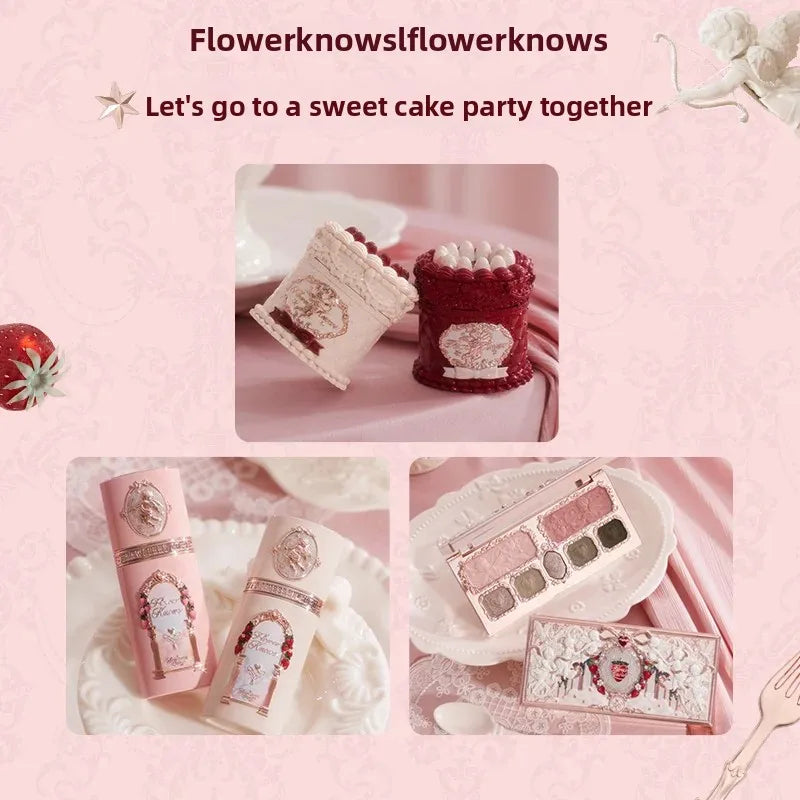 Makeup Sets Little Angel Bunny Garden Lip Glaze Blush Shell Jewelry Birthday Gift Kit De