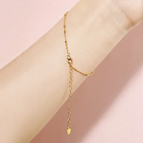 0.3CTTW 15-21cm Adjustable Moissanite Bracelet for Women Classic Sparkling Chain 100%  S925 Sterling Silver Lab Diamond