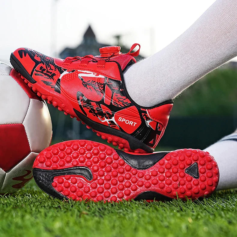 Kids Soccer Shoes FG/TF Football Boots Professional Cleats Grass Training Sport Footwear Boys Outdoor Futsal Soocer Boots 28-39
