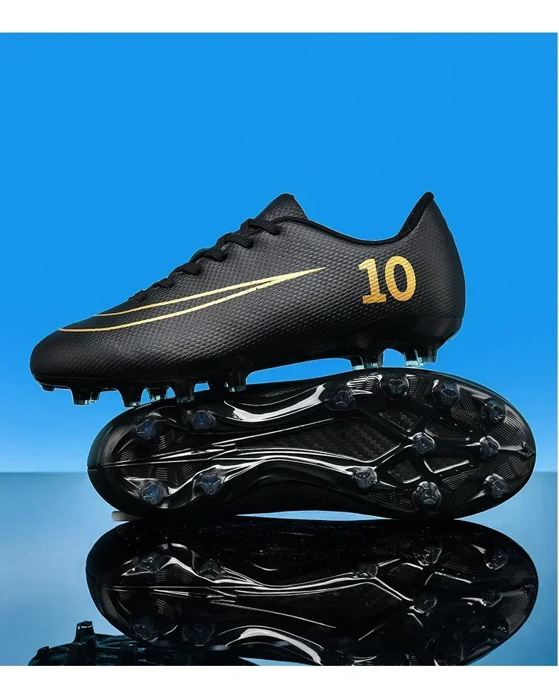 New Men Football Boots Professional Soccer Shoes Training Outdoor Adult Kids Ultralight TF/FG Sports Shoes Futsal High-quality