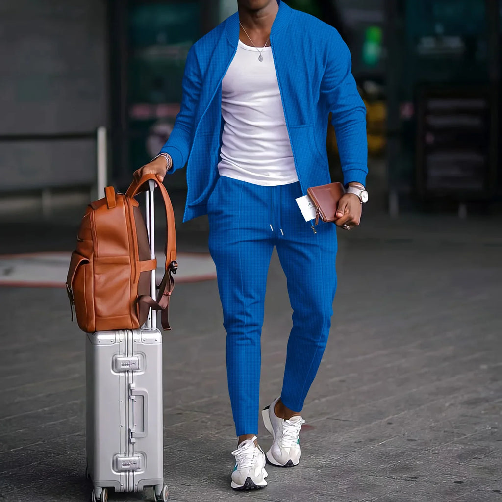 Men's casual blazer suit