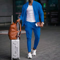 Men's casual blazer suit