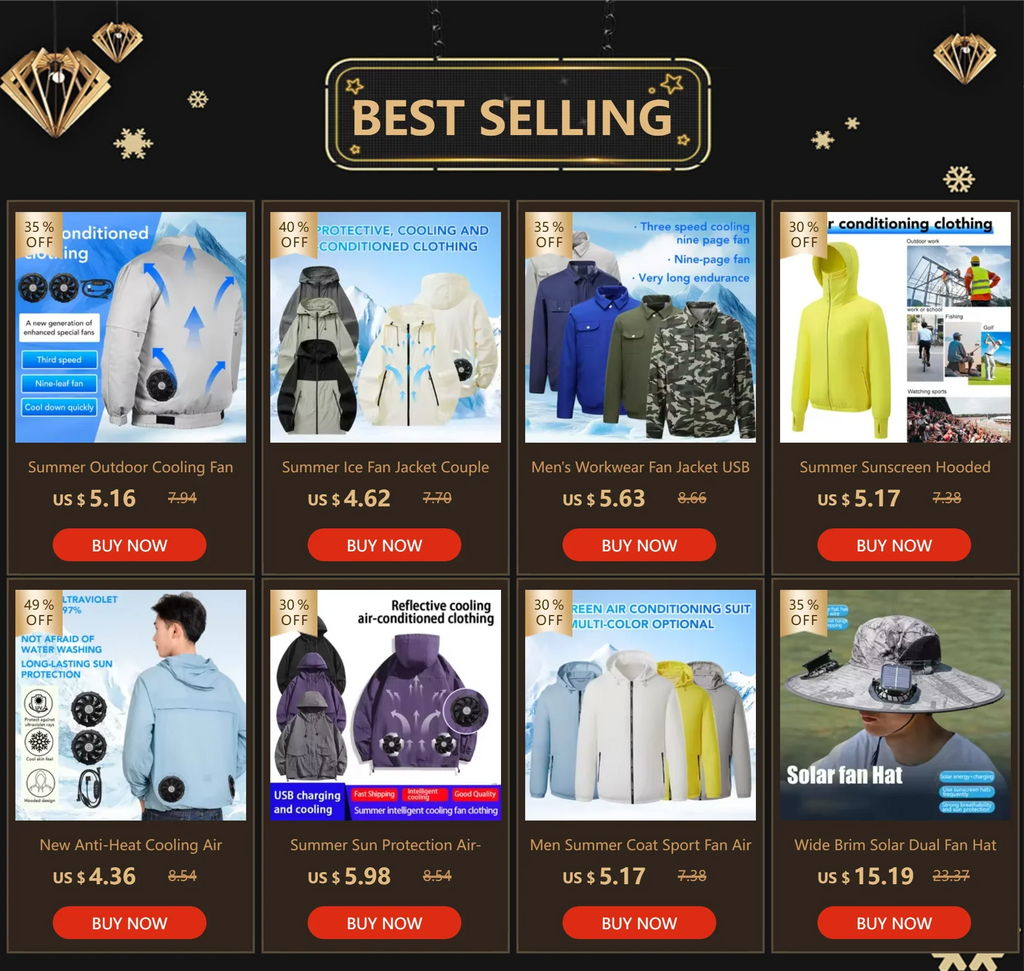 Summer Cooling Jacket Four Hole Fan Clothing Men USB Refrigeration Air Conditioning Clothes Outdoor Labor Protection Workwear