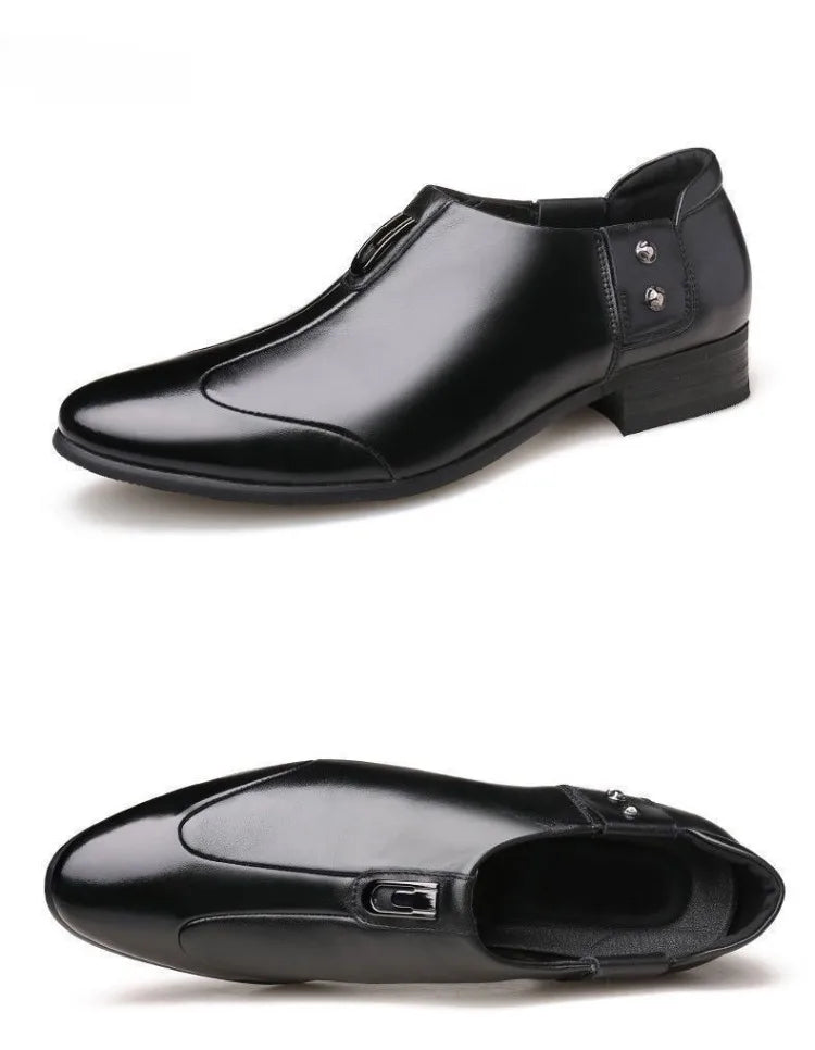 New Arrival Summer Business Casual Mens Shoes Breathable Soft Sole Slip on Loafers Premium Work Office Footwear