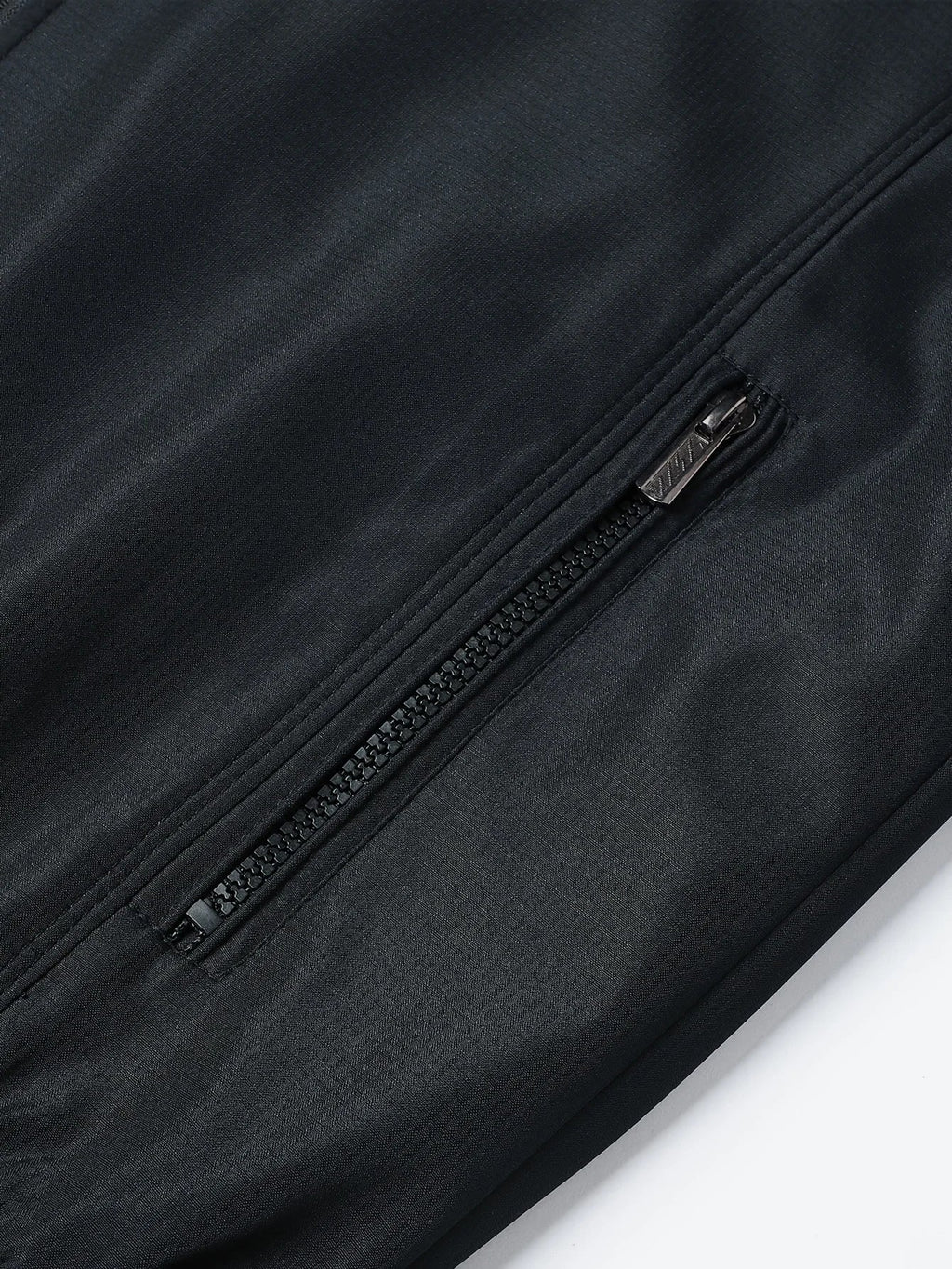 Men's Classic Design Sports Jacket, Casual Baseball Collar Zipper, Spring and Autumn Solid Color, Fashionable Daily Wear Jacket