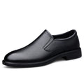 Classic Men's Genuine Leather Loafers Slip-On Flats Business Formal Dress Shoes for Wedding Party Casual Shoes Driving Footwear