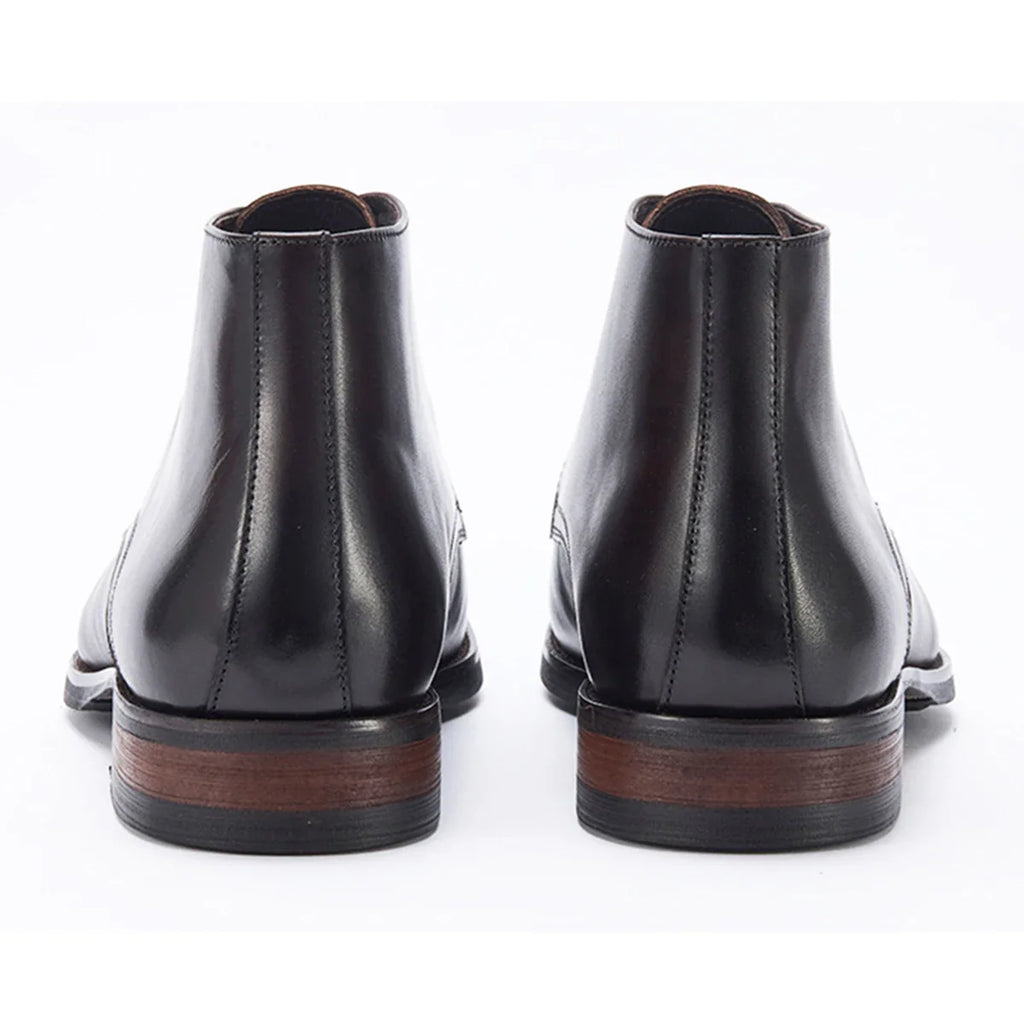 Calf Leather Men's Western Ankle Boots - Comfortable in Stock Chelsea Riding Boots for Men