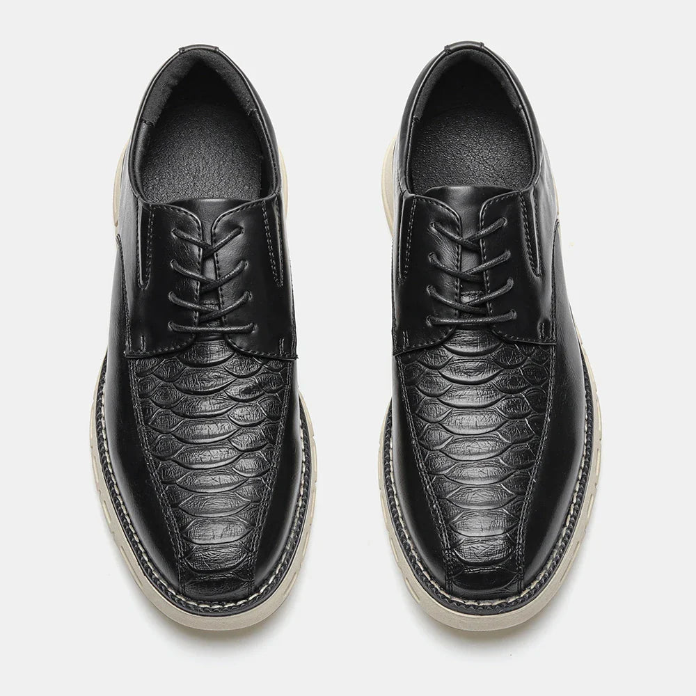 Fashion Brogue Men's Shoes Comfortable 2025 Brand Casual Shoes Men