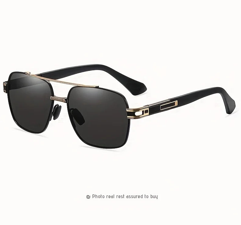 Design Square Polarized Sunglasses Man Photochromic Sun Glasses Woman Anti-glare Driving Goggles Oculos zonnebril heren