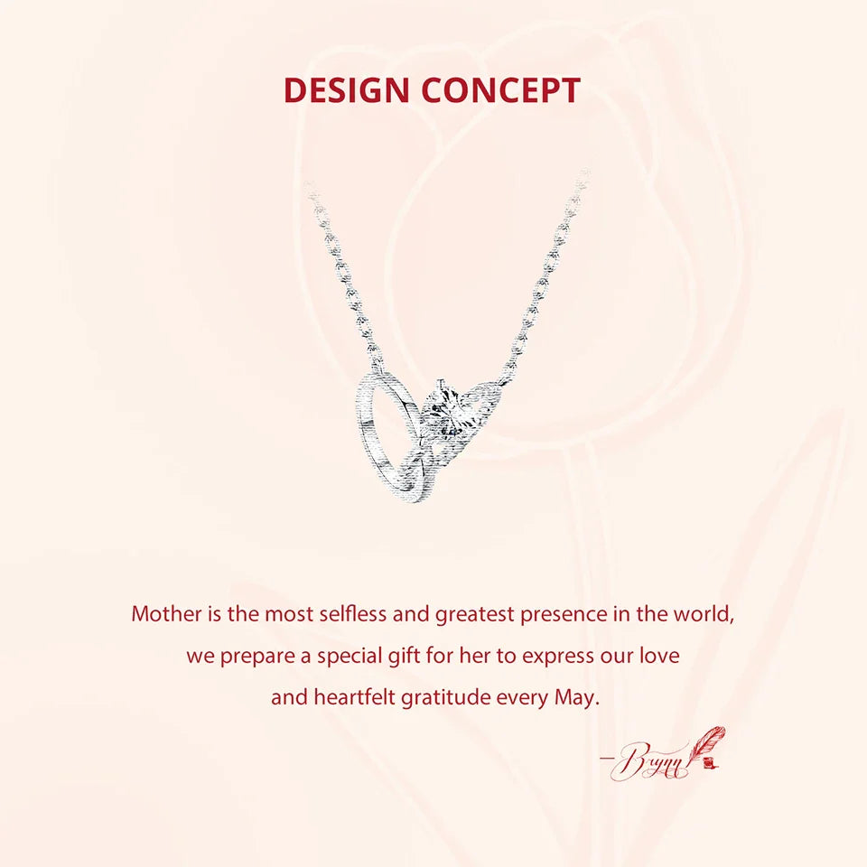 925 Sterling Silver Interlocking Ring Necklace, Dainty Gold Plated Pendant Necklace for Women Valentines Mothers Day Gift