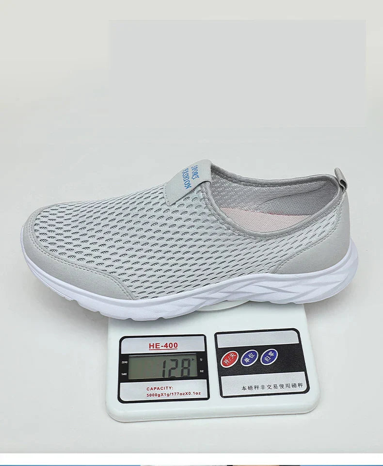 Men's Sneakers Breathable Mesh Men Casual Shoes Outdoor Non-Slip Big Size Loafers Walking Lightweight Male Tennis shoes