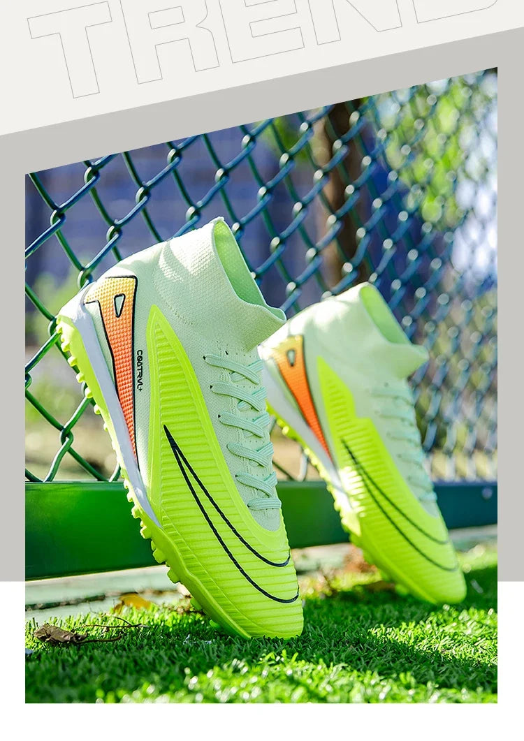 New Men Football Boots Professional Ultralight Match Grass Futsal Soccer Shoes Cleats Women Unisex High-quality TF/FG Sneakers