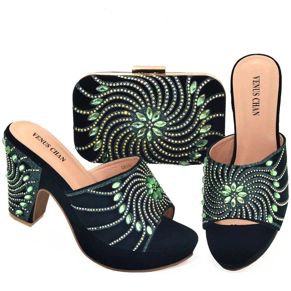 Women's Shoes High Heels Sexy Ladies Party Wedding Pattern