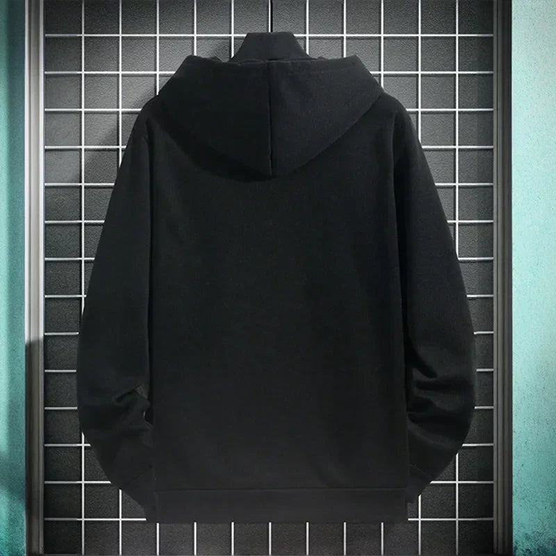 2025 New in Men's Sportswear Solid Color Hoodie + Sweatpants Urban Casual Fashion Tracksuit Fall/winter Comfort Warm Soft Outfit