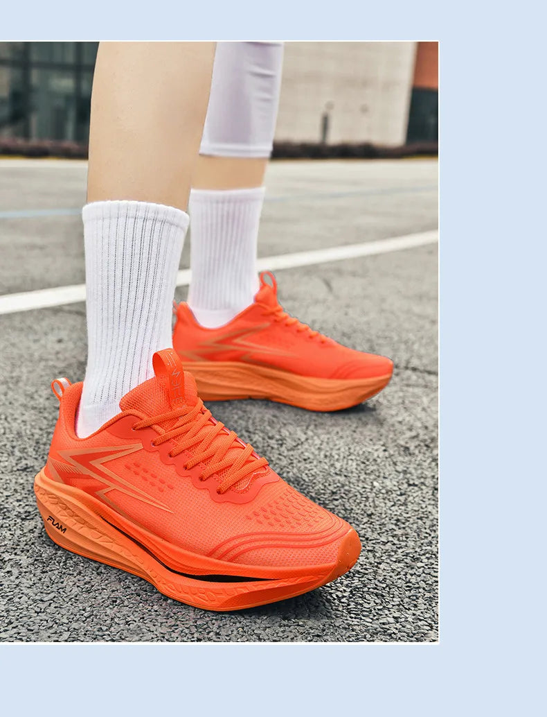 Marathon Men Running Shoes Speciality Sports Shoes Breathable Lightweight Carbon Board Women's Trend Athletic Sneakers Women