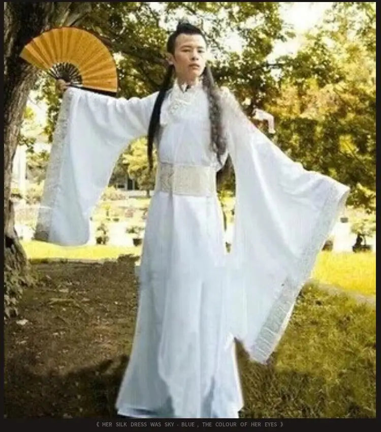 Traditional Chinese Ancient Tang Costume Stage Performance aduation Photoaphy Class orm Men's Women's Hanfu Xiake Boo...