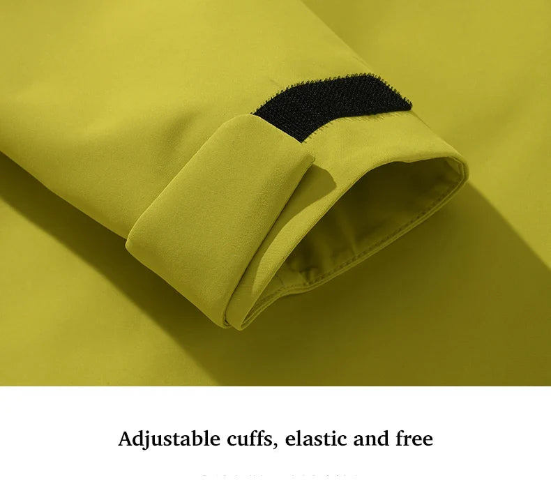Women Men Waterproof Jacket Hiking Camping Trekking Windbreaker Unisex Outdoor Sporty Rain Coat Hooded Climbing Clothes