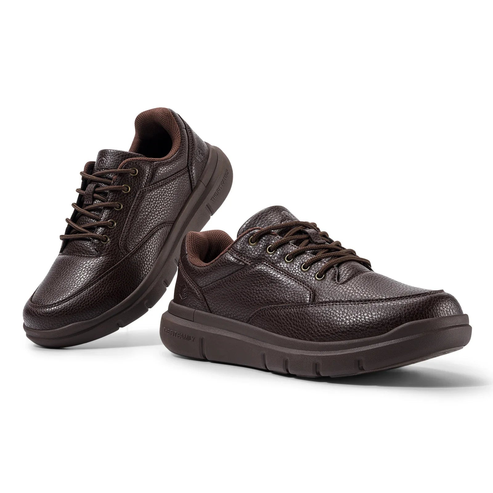 Wide Version Men's Leather Shoes Walking Shoes Oxford Shoes For Formal Business Shoe Comfortable All Day Wear