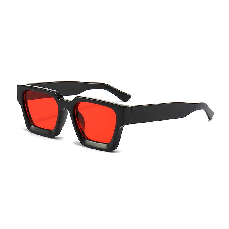 Men Square Frame Sunglasses 2025 Luxury Brand Designer Sun Glasses Retro Trendy Shades UV400 Unisex Women Glasses New